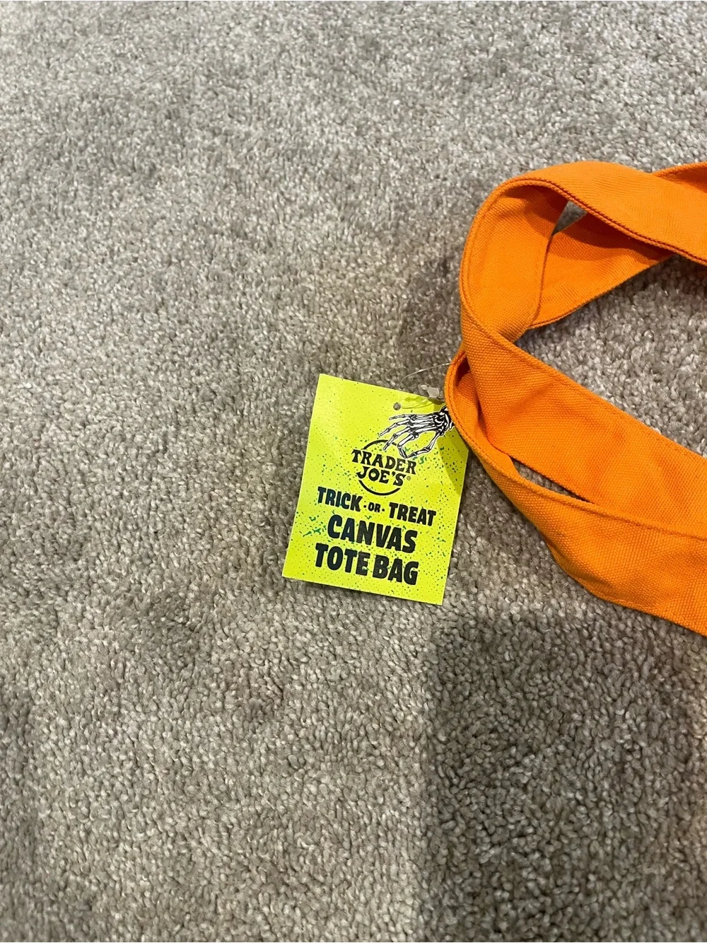 NWT Trader Joe's Halloween Canvas Mini Tote Bags $35